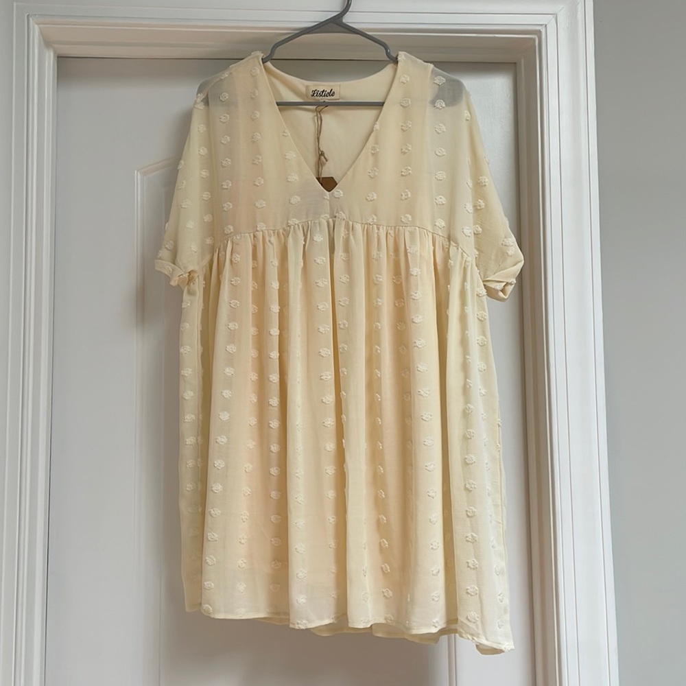 NWT Vici Pom Babydoll Dress